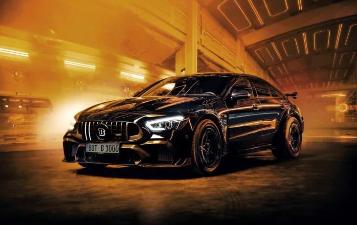 Долгожданная тысяча &laquo;лошадей&raquo;: представлен гибридный лифтбек Brabus Rocket 1000