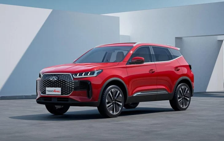 Chery Tiggo 4 Pro с новым дизайном готовится выйти на глобальный рынок