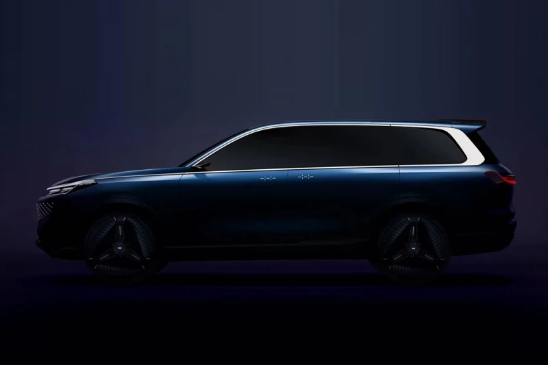 Geely анонсировала флагманский кроссовер Galaxy L9, а Galaxy E5 избавился от маскировки