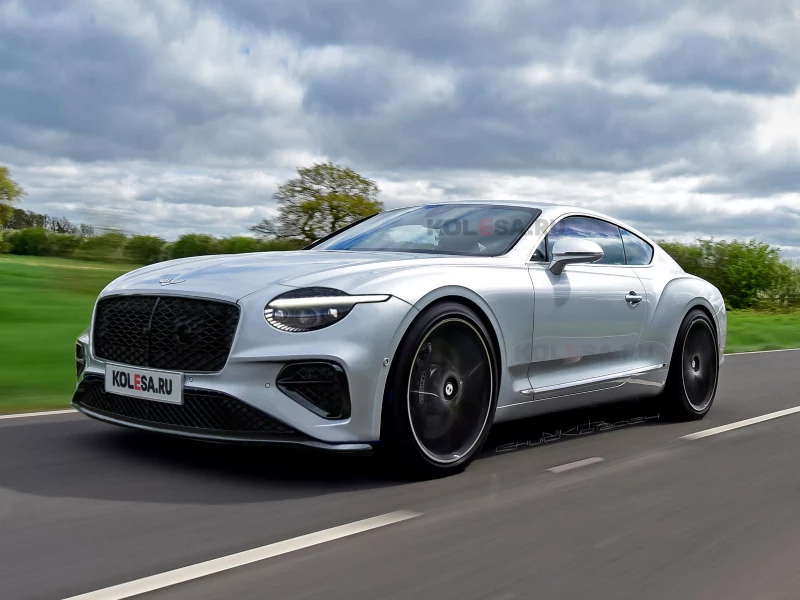 Новый Bentley Continental GT: первые изображения