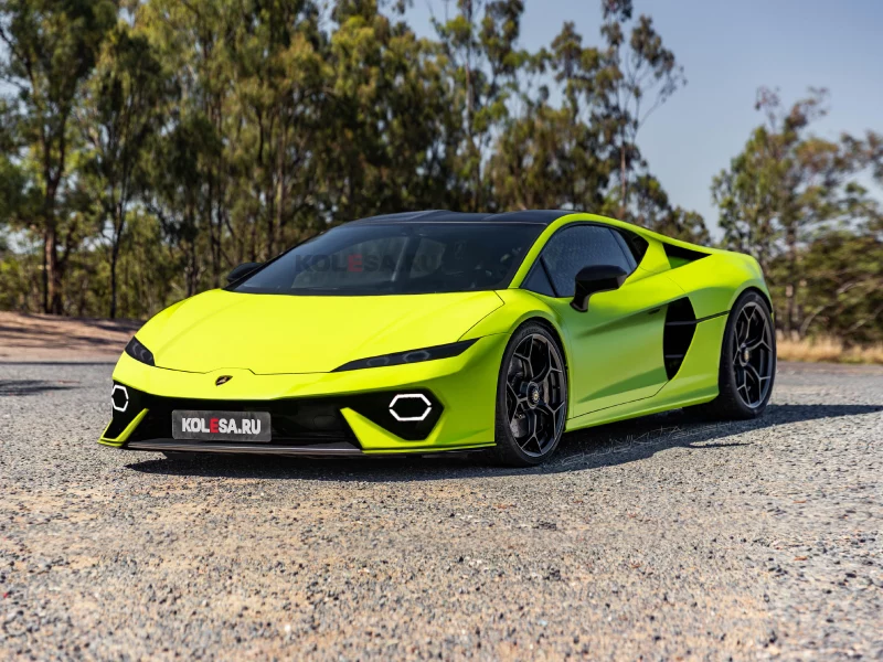 Lamborghini Temerario: новые изображения