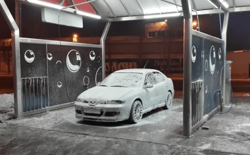 Как мыть машину на мойке самообслуживания