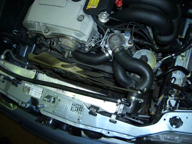 Замена водяной помпы на 104м моторе (HFM)