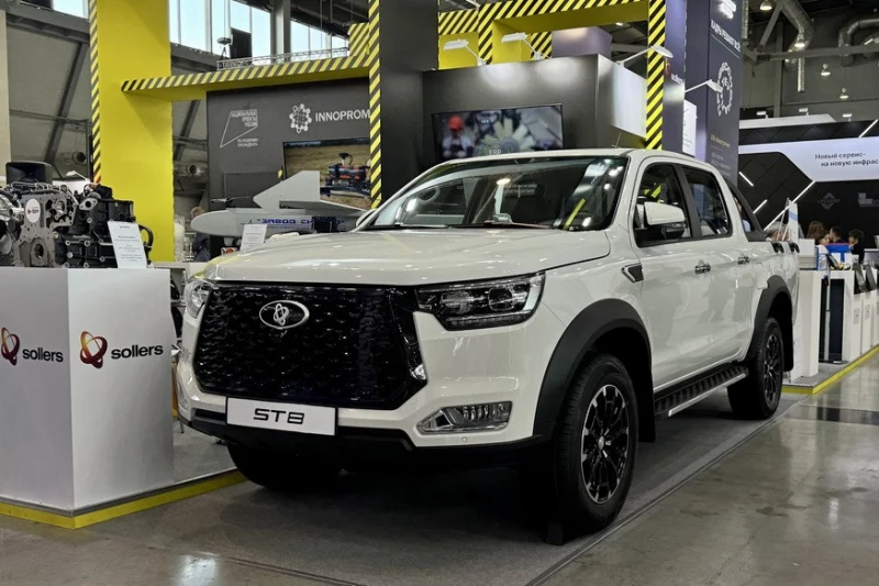 В России дебютировал рамный пикап Sollers ST8