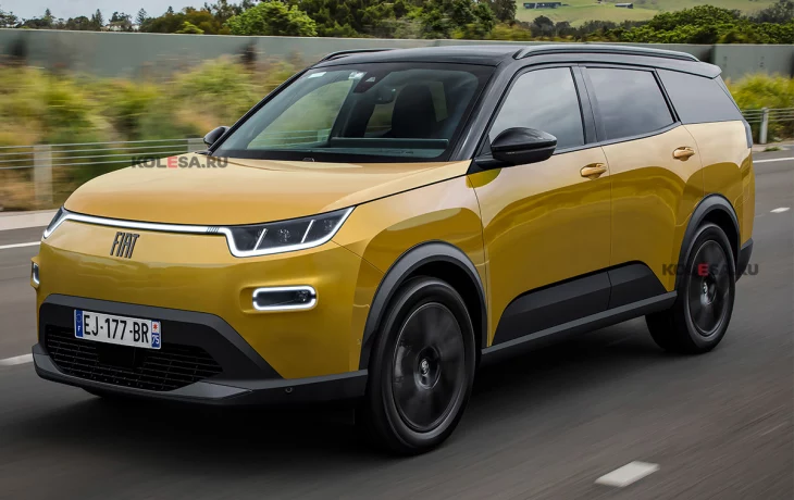 Новый кроссовер Fiat Multipla поборется за покупателей с Dacia Duster: первое изображение