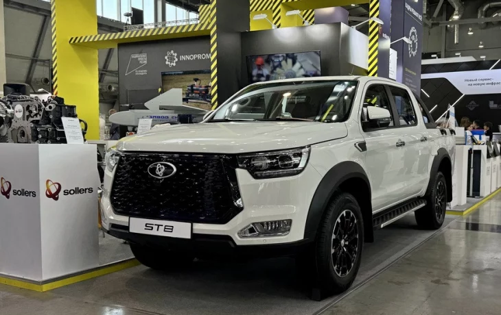 В России дебютировал рамный пикап Sollers ST8