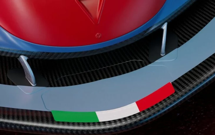 Болид Ferrari получит голубые акценты на Гран При Майами