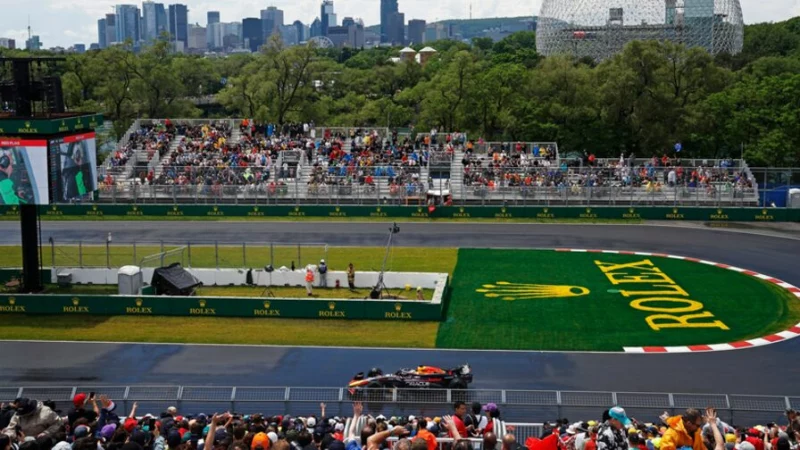 Стартовая решетка гонки Формулы 1 в Канаде. Начало трансляции &ndash; в 20:50 по мск