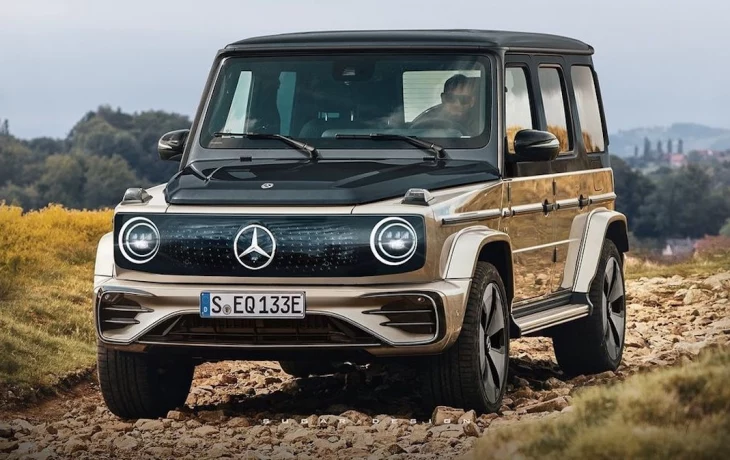 Раскрыты подробности об электрическом &laquo;Гелике&raquo; Mercedes-Benz 4